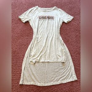 George Beige Graphic Pajama T-Shirt
